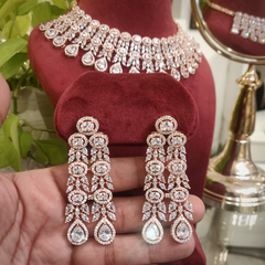 Hezal Necklace set (Rose)