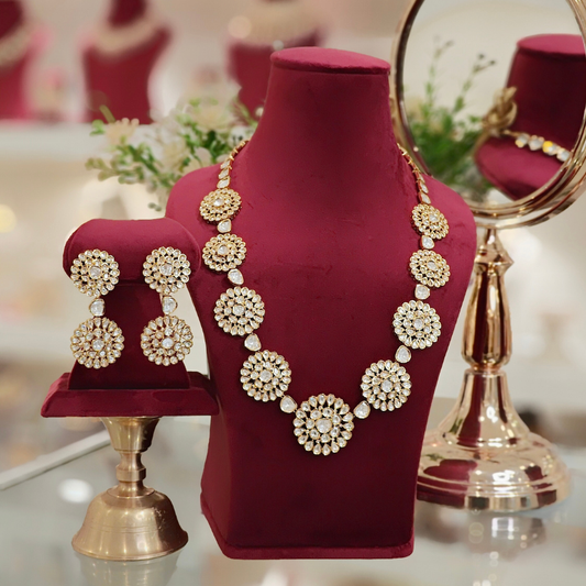 Daksha Polki long Set