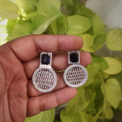 Alice Royal Blue Earrings