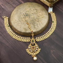 Chaya Gold Plated Mathapatti