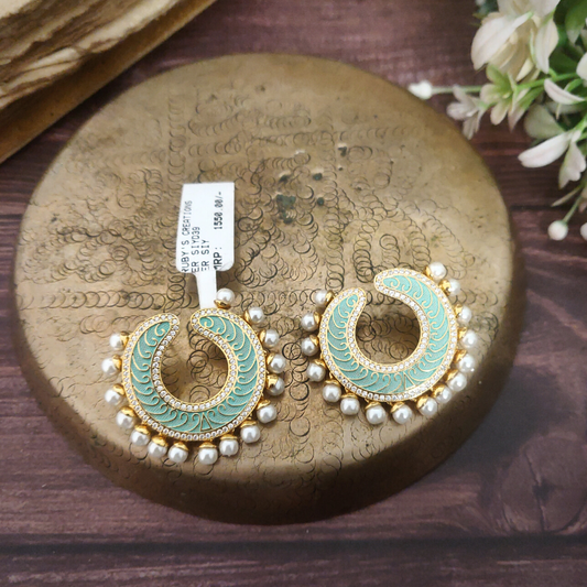 Rishma Mint Green studs
