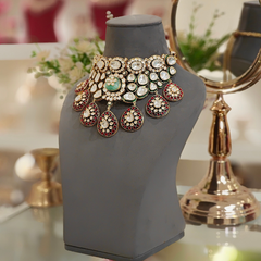 Aprajitha Kundan Necklace Set