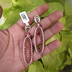 Maya Wine Earrings