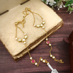 Ishita Kundan Hathphool (Golden, Red)