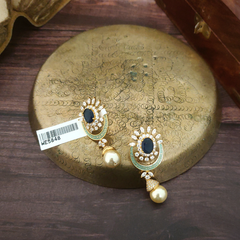 Urfi Blue Earrings