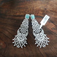 Evelyn Mint Green Earrings