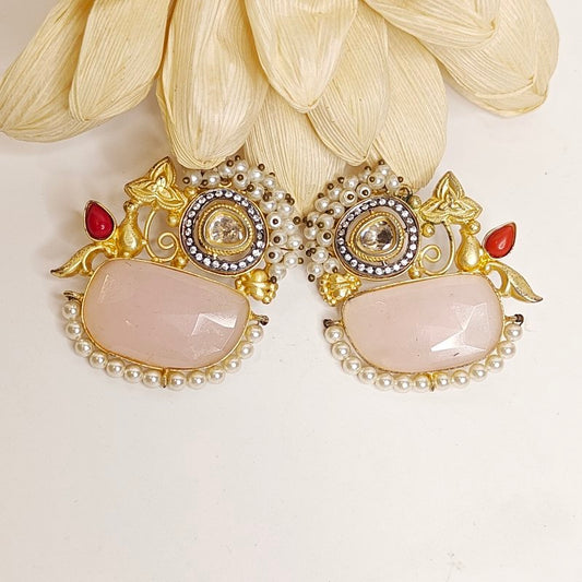 Aakriti Heritage Polki Studs