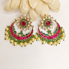 Amina Paachi kundan Chandbali