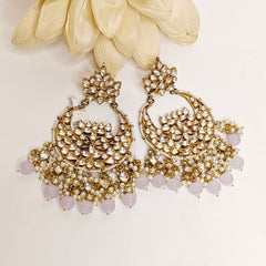 Amrita Paachi Kundan Earrings