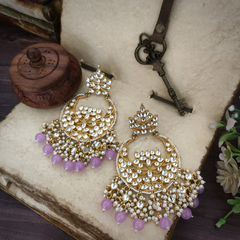 Amrita Paachi Kundan Earrings