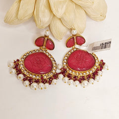 Azhaan Heritage Polki Earrings