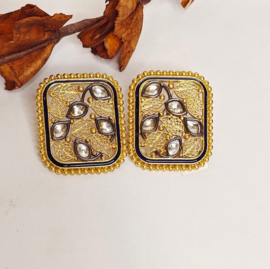 Eesha Gold Plated Studs