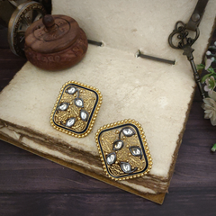 Eesha Gold Plated Studs