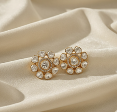 Anika moissanite studs