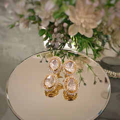 Ahila Moissanite Earrings