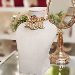 Chandini Paachi Kundan Set