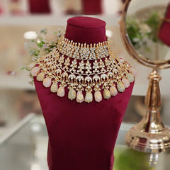 Banmala bridal kundan set (Multicolour)