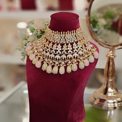 Banmala bridal kundan set (Multicolour)