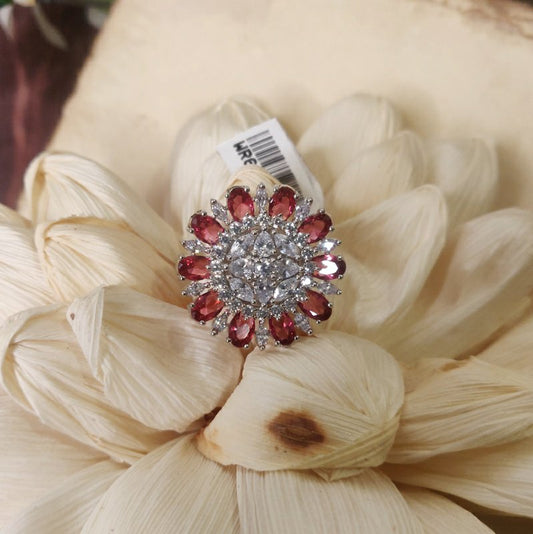 Rasika Rhodolite AD Ring