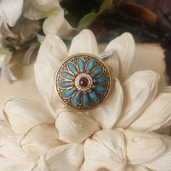 Morpankha Blue Ring