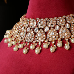 Rewathi Pearl Choker Set