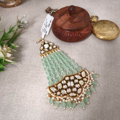 Jyoti Kundan Passa Mint Green