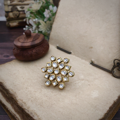 Maya Kundan Polki Ring