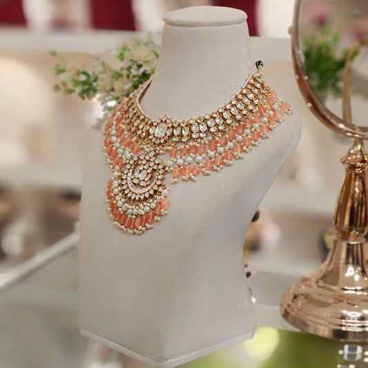 Meeraki Paachi Kundan Set