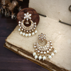 Miral Polki Chaandbali