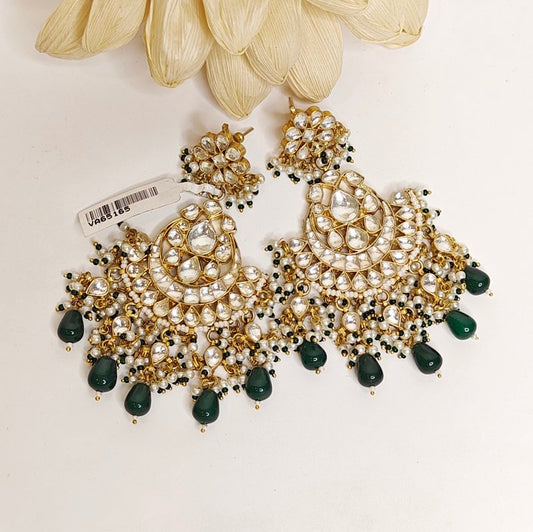 Nadia Paachi Kundan Chaandbali