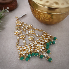 Neelam Paachi Kundan Passa (Green)