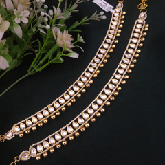 Ritika Polki Kundan Payal