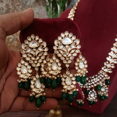 Poonam Long Polki Set