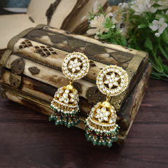 Reet Pacchi Kundan Jhumka