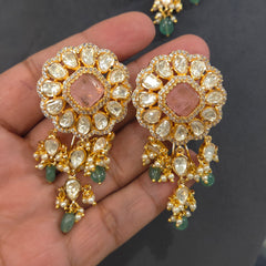 Raaga moissanite polki choker set