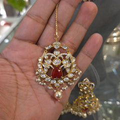 Amaanat polki choker set