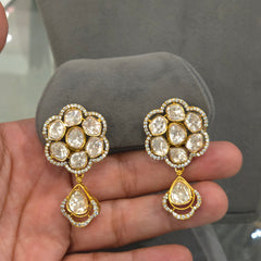 Taran moissanite polki set