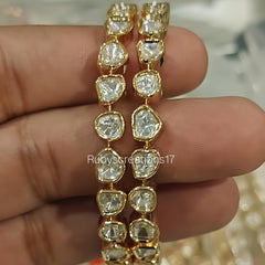 Riya uncut polki bangles