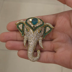 Kartik Ad brooch