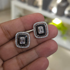 Claire cz coloured studs