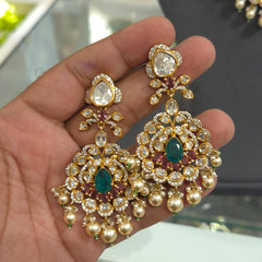 Vidushi polki bridal set
