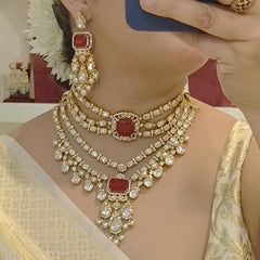 Mishthi bridal polki set