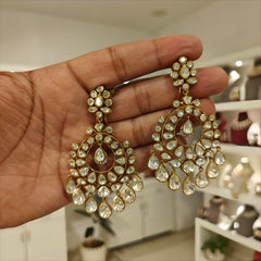 Beera moissanite earrings