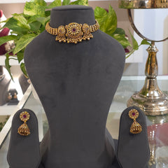 Suma Antique necklace set
