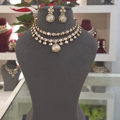Prerna Polki necklace set