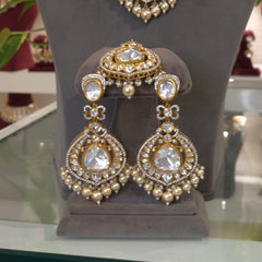 Meenakshi bridal polki set