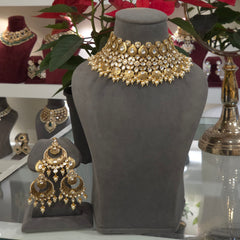 Bharthi antique polki set