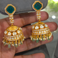 Heena moissanite polki choker set