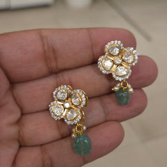 Raasa handsetted moissanite polki set