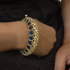 Shaguna moissanite polki bracelet